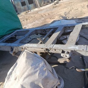 Изображение Пескоструйка, Покраска, Антикор Минск Грузовые автомобили, Спецтехника до и после пескоструйной обработки (фото 5/5)