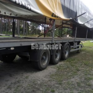 Галерея работ по очистке Пескоструйка, Покраска Минск Грузовые автомобили, Спецтехника пескоструем (фото 3/6)